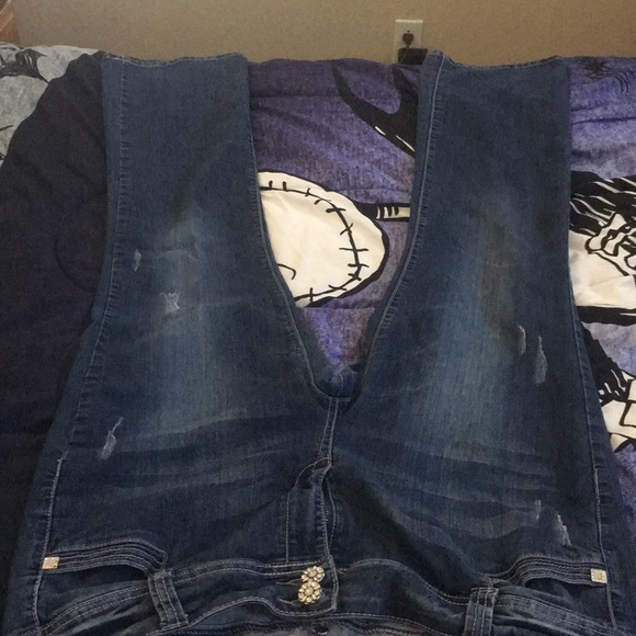 Blue Jeans boot cut distressed - Picture 5 of 5